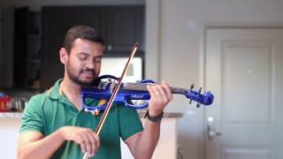 Malare Maunama  Smijith  Violin  Cover [upl. by Adnoma]