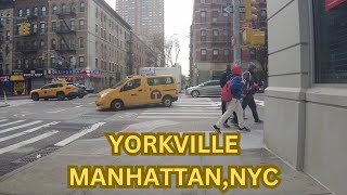 Life in Yorkville Manhattan New York City Walking Tour 4K [upl. by Breban348]