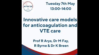 Innovative modes for anticoagulation and VTE care [upl. by Nlyak871]