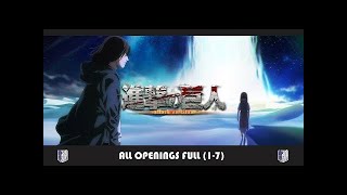 Attack On Titan All Openings Full 17 進撃の巨人 [upl. by Redmond629]