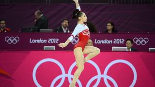 Aliya Mustafina  Floor Music 2012 Olympics OFFICIAL [upl. by Trudnak]