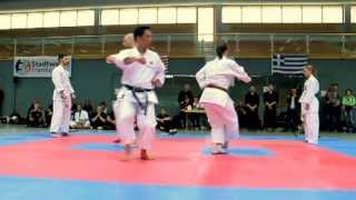 Ryan Hayashi JKA Shotokan Karate Demonstration 2013  PART 1 [upl. by Ramraj]