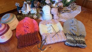 6 DIYDIE  ZOPF Mützen Beanies long Beanies Mini bis XXL  STRICKEN leicht gemacht 3 [upl. by Davy160]