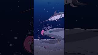 Swordfish ⚔️🐟 animation original cartoon [upl. by Herschel]