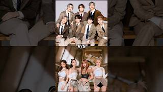 BTS VS Blackpink🔥✨No HateBTSBlackpinkKpopShortsfypシ゚viralYoutube ShortsBlackpinkBtsKpop [upl. by Rramahs]