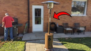 This Patio Heater Will Keep Your Warm On Cool Evenings [upl. by Spencer]