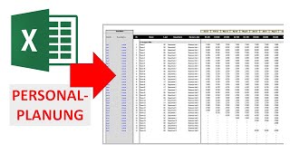 Personalkostenplanung I Excel Vorlage I Start UpControlling [upl. by Attenhoj]