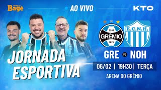 AO VIVOJORNADA DO BAGÉGRÊMIO X NOVO HAMBURGODIRETO DA ARENA [upl. by Nwahsaj]