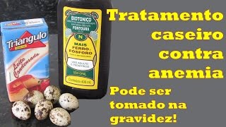 Tratamento caseiro contra anemia [upl. by Mellisa]