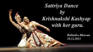 Sattriya Dance  Krishnakshi Kashyap and Ramkrishna Talukdar in 2013 [upl. by Ajram]