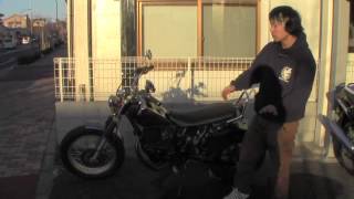 YAMAHA TW200E 参考動画 ロンスイでやってはいけない事 [upl. by Bratton767]