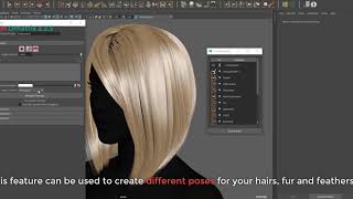 Ornatrix Maya Edit Guides blending [upl. by Constance]