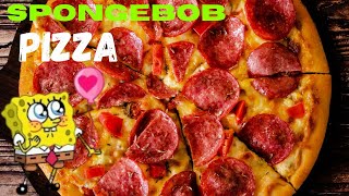 Spongebob pizza [upl. by Idnahk]