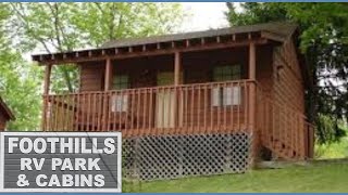 Fooothills RV Park And Cabins 1 Bedroom Cabin [upl. by Michale]