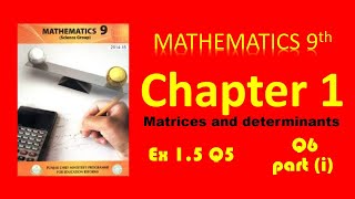 maths 9th PTB Ex 1 5 Q5 and Q6 part i [upl. by Teik]