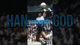 Maradona’s Hand Goal  Story  🇦🇷⚽️ shorts [upl. by Aihcropal924]