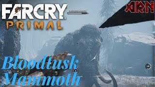 Far Cry Primal  Bloodtusk Mammoth boss fight on EXPERT No Damage [upl. by Arnon]