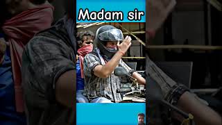 Madam sir funny song madamsir police shorts [upl. by Rosemary279]