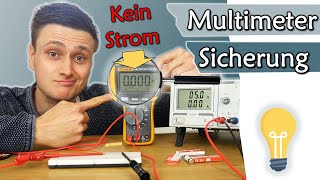 Keine StromMessung mit Multimeter möglich Einfache Lösung  Geräte 12 [upl. by Aedrahs232]