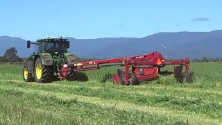 The College Wheat Mowing 2024 Part 1 [upl. by Baker]