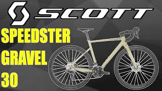 SCOTT SPEEDSTER GRAVEL 30  Good Gravel Bike At A Good Price [upl. by Terri]