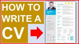 HOW TO WRITE A BRILLIANT CV CV Templates Included [upl. by Namreh255]