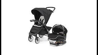 Chicco® Bravo® LE Trio Travel System in Genesis Review and Assembly [upl. by Noyrb834]