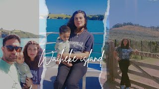 Waiheke island day trip  Ferry tour VineyardbeachMaria Maqbool [upl. by Newra]