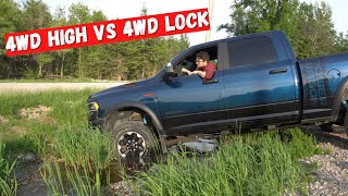 RAM 2500 4WD LOCK vs 4WD HIGH Heavy Duty Mechanic Explains What is the Difference [upl. by Anreval]