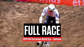 FULL RACE 2024 UCI Cyclocross World Cup  Zonhoven [upl. by Ethelred]