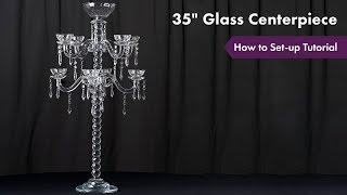 Glass Centerpiece Tutorial  How To Setup  eFavormartcom [upl. by Toffey]