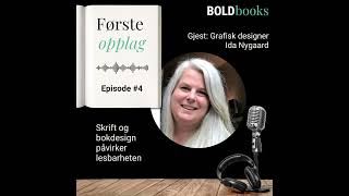 4 Skrift og bokdesign påvirker lesbarheten – grafisk designer Ida Nygaard [upl. by Cinomod]