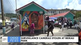 SURVEILLANCE CAMERAS STOLEN AT BIDEAU PARK [upl. by Iatnahs]