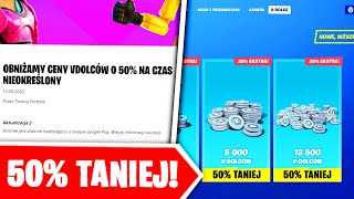 JAK KUPOWAĆ VDOLCE O 50 TANIEJ w FORTNITE [upl. by Ahseinad]