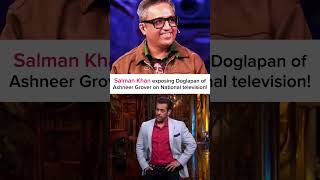 Salman Khan bashed Entrepreneur Ashneer Grover 🔥  salmankhan weekendkavaar biggboss [upl. by Attenrev185]