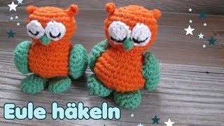 Amigurumi Eule HÃ¤keln Gratisanleitung [upl. by Jimmie]