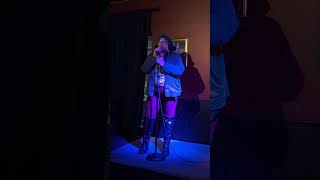 Eleven Sings Botch Job by Cursive at IRL Karaoke [upl. by Dnomder]