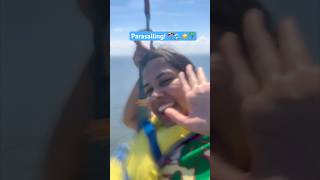 మీరు ఎప్పుడైనా చేసారా Parasailing 🪂🌊☀️🌴  South Padre Island trip  Summer 2023 [upl. by Hakim]