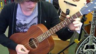 Neil plays the Ashbury AT24 Tenor Guitar  Hobgoblin Music Birmingham [upl. by Tindall903]