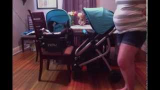 URBINI OMNI 3 IN 1 TRAVEL SYSTEM  REVIEW IN PEACOCK [upl. by Calvano]