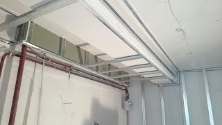 гипсокартон декоративный потолоккороб Plasterboard ceiling [upl. by Mychael]