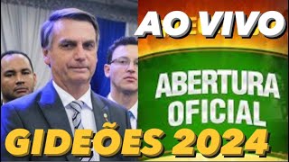 Gideões 2024 Jair Bolsonaro Camboriú AO VIVO [upl. by Nazay]