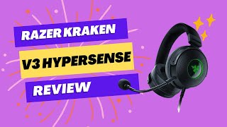 Razer Kraken V3 HyperSense Review  USB Gaming Headset [upl. by Ybok]