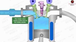 How Diesel Engines Work  Part  1 Four Stroke Combustion Cycle [upl. by Floris]