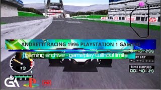 Andretti Racing 1996 Retro Gaming PlayStation 1  Gameplay by Tom  Retro Gameplay Gaming Teaser [upl. by Etiam988]