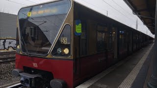 S Bahn Berlin Mitfahrt in der Baureihe 480 5743 von Rummelsburg bis Karlshorst auf der S3 [upl. by Harman]