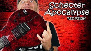 Schecter SoloII Apocalypse  Red Reign Demo [upl. by Nelda]