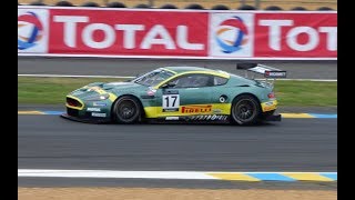 Aston Martin DBR9 GT1 pure Sound Le Mans 2018 [upl. by Floss]