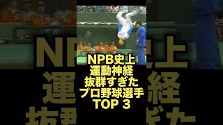 NPB史上運動神経抜群すぎたプロ野球選手TOP3 プロ野球 埼玉西武ライオンズ 野球解説 [upl. by Assiralc]