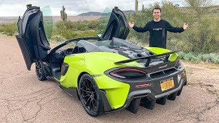 THE 300000 MCLAREN 600LT SPIDER IS EPIC [upl. by Xylia380]